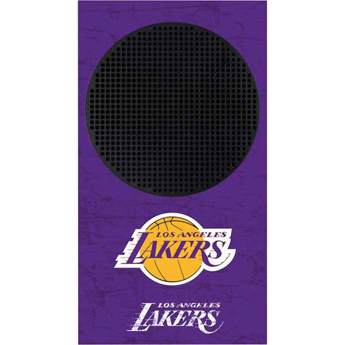 NBA Los Angeles Lakers Purple Primary Logo Xbox Series S Console Skin